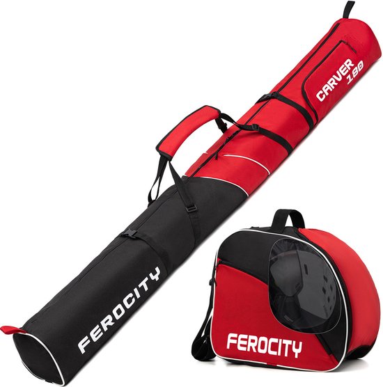 BRUBAKER Carver Pro Sac de ski rembourré pour 1 paire de
