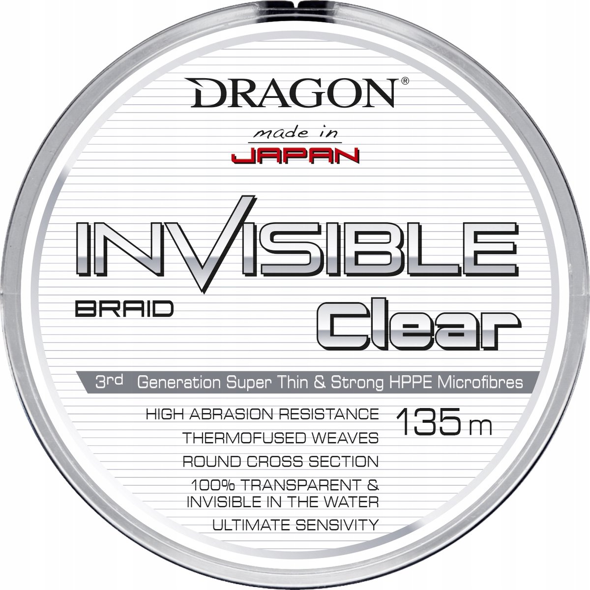 Dragon Invisible Clear Visdraad 0.20mm 135m - Bijna Onzichtbaar