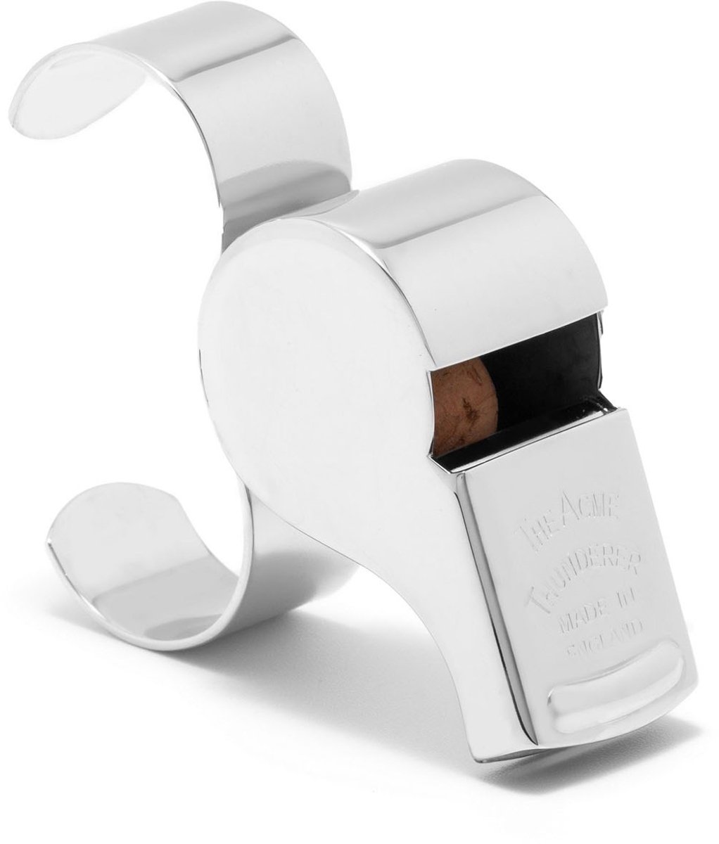 Acme Thunderer Referee Vinger Fluitje 58 Vernikkeld