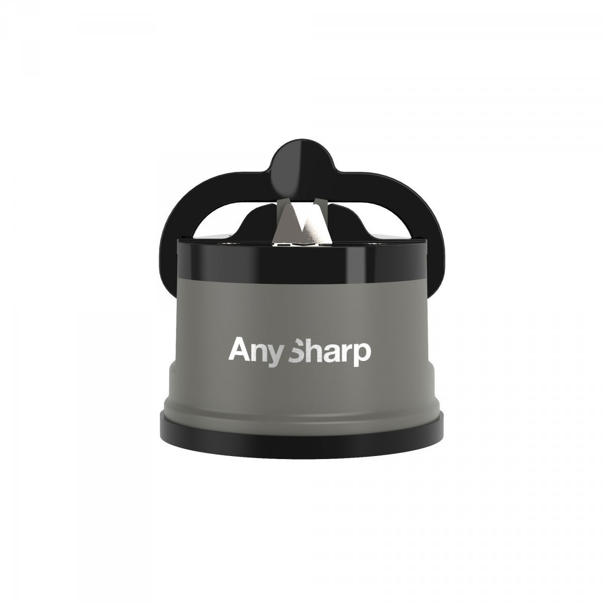 AnySharp Klassieke grijze messenslijper met wolfraamcarbide slijpplaat