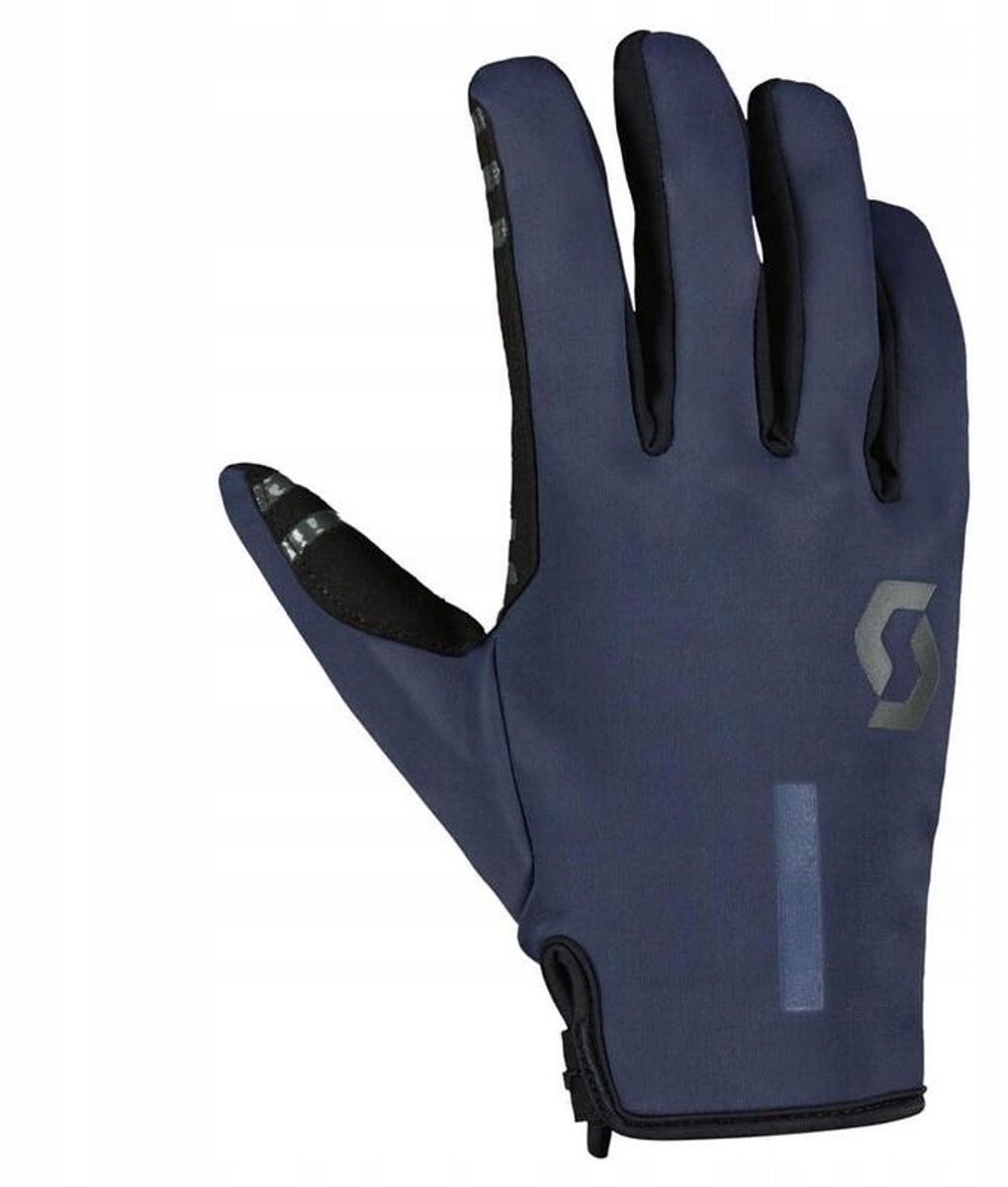 Scott Neoride Eclips Blauwe Motorhandschoenen Maat S