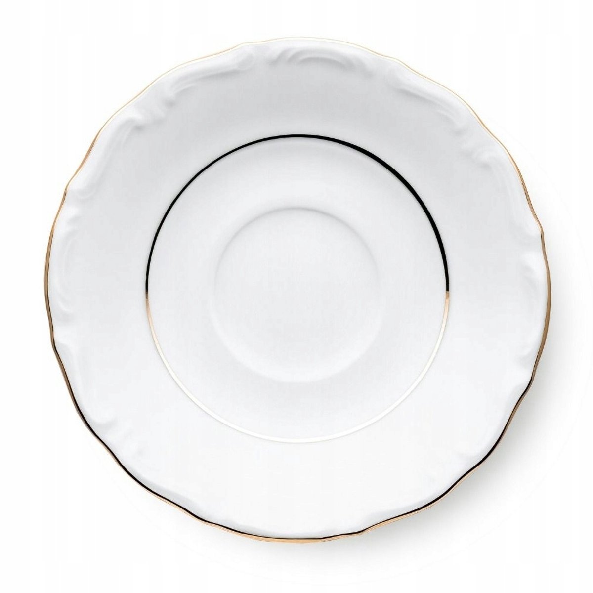 Porseleinen Schotel Maria Teresa B014 - Goudkleurig, 15,7 cm