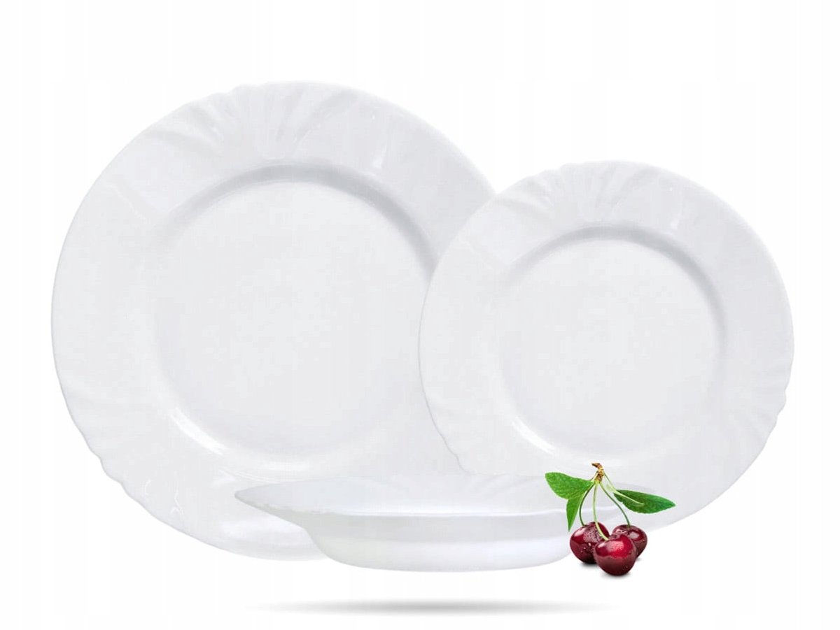 Luminarc Cadiz Servies Wit 36 ​​Delen voor 12 Personen