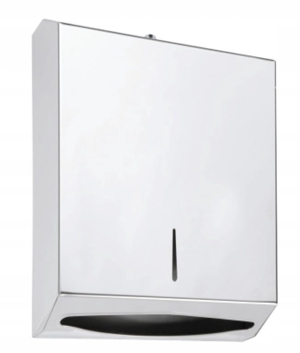 Bemeta Wanddispenser voor Papieren Handdoeken - Mat RVS