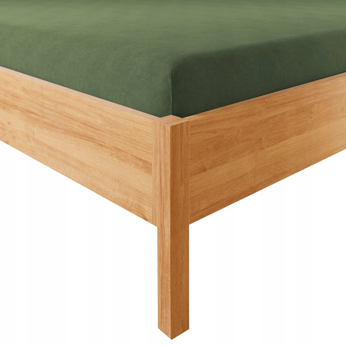 Jersey Hoeslaken met Elastiek 220x200 cm - Dreamy Premium Grijsgroen