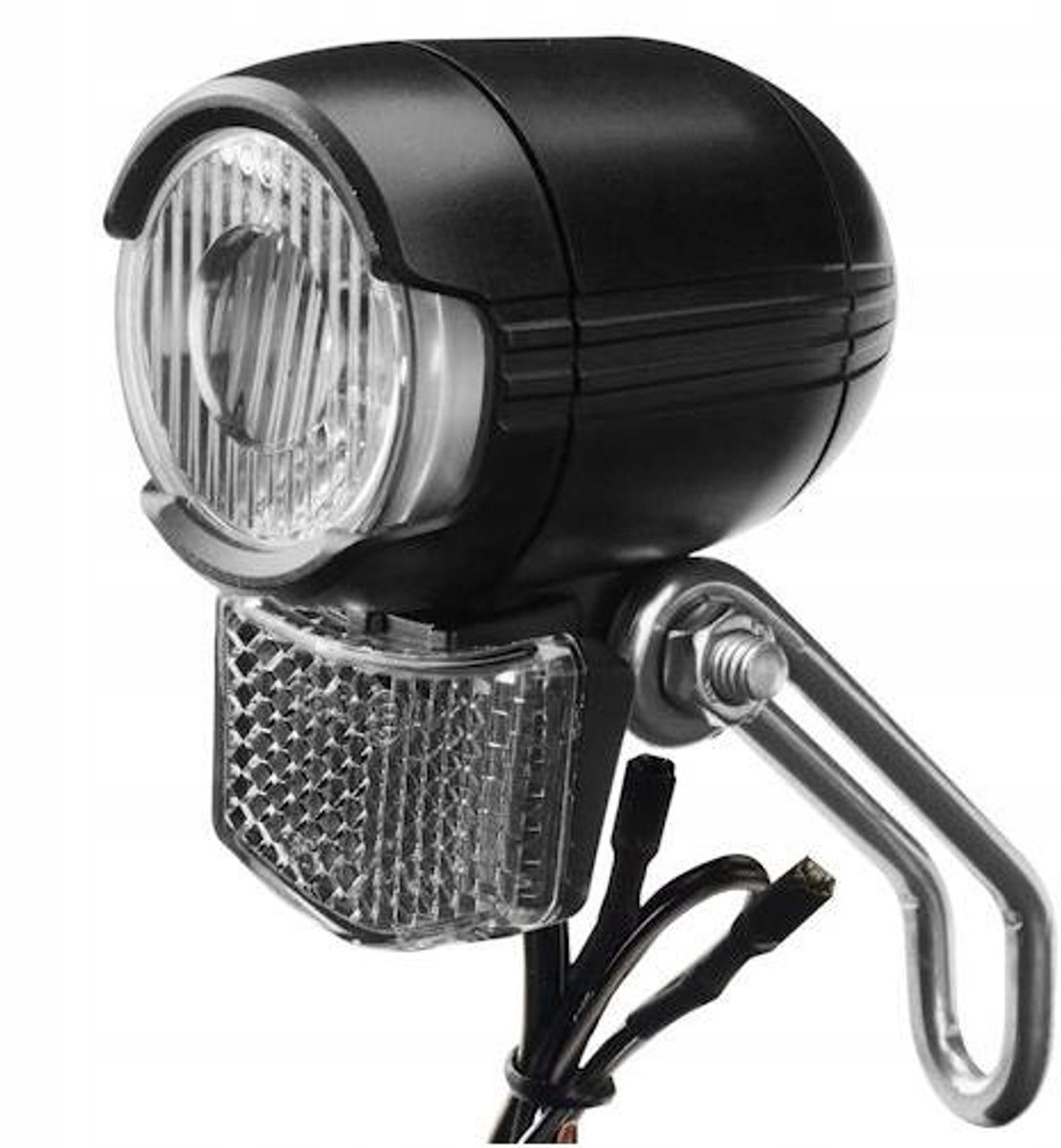 LED Fietslamp Voor 60lm met Schemersensor & Dynamo