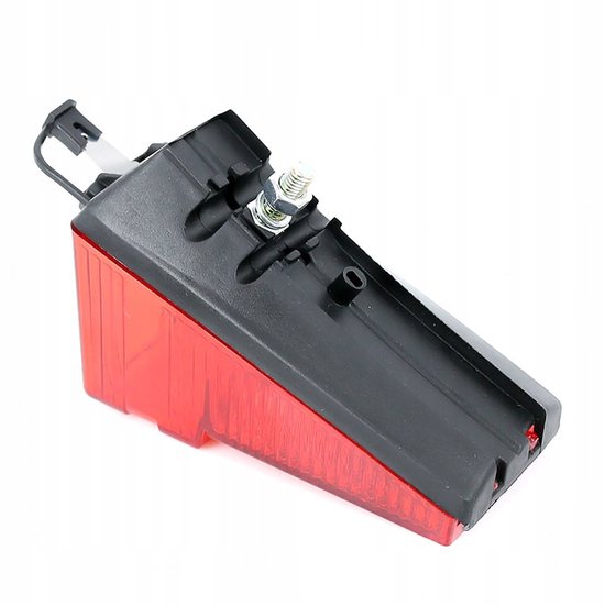 Retro Fietslamp Achterkant - Chroom - Voor Op Spatbord — afbeelding 2