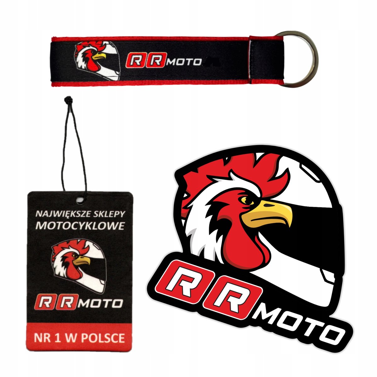 Held Misawa Motorhandschoenen - Zwart/Wit/Rood - Maat M