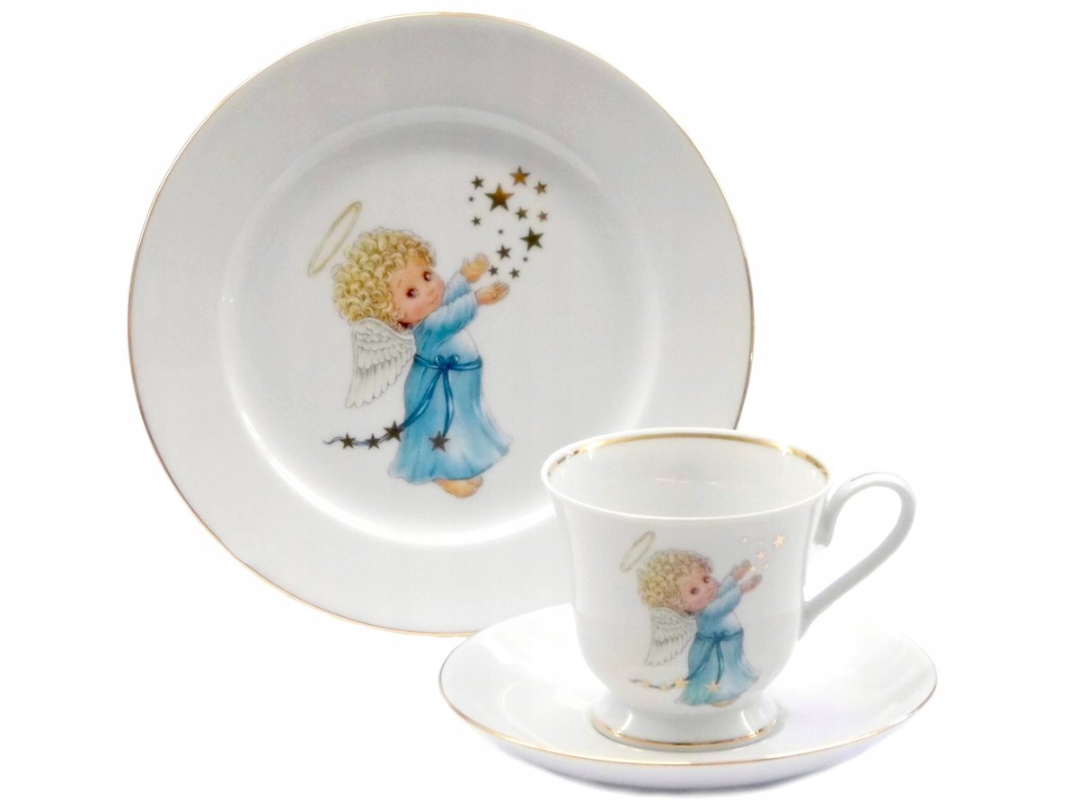 Eerste Communie Servies 3-delig voor 1 Persoon - Decoratie 113