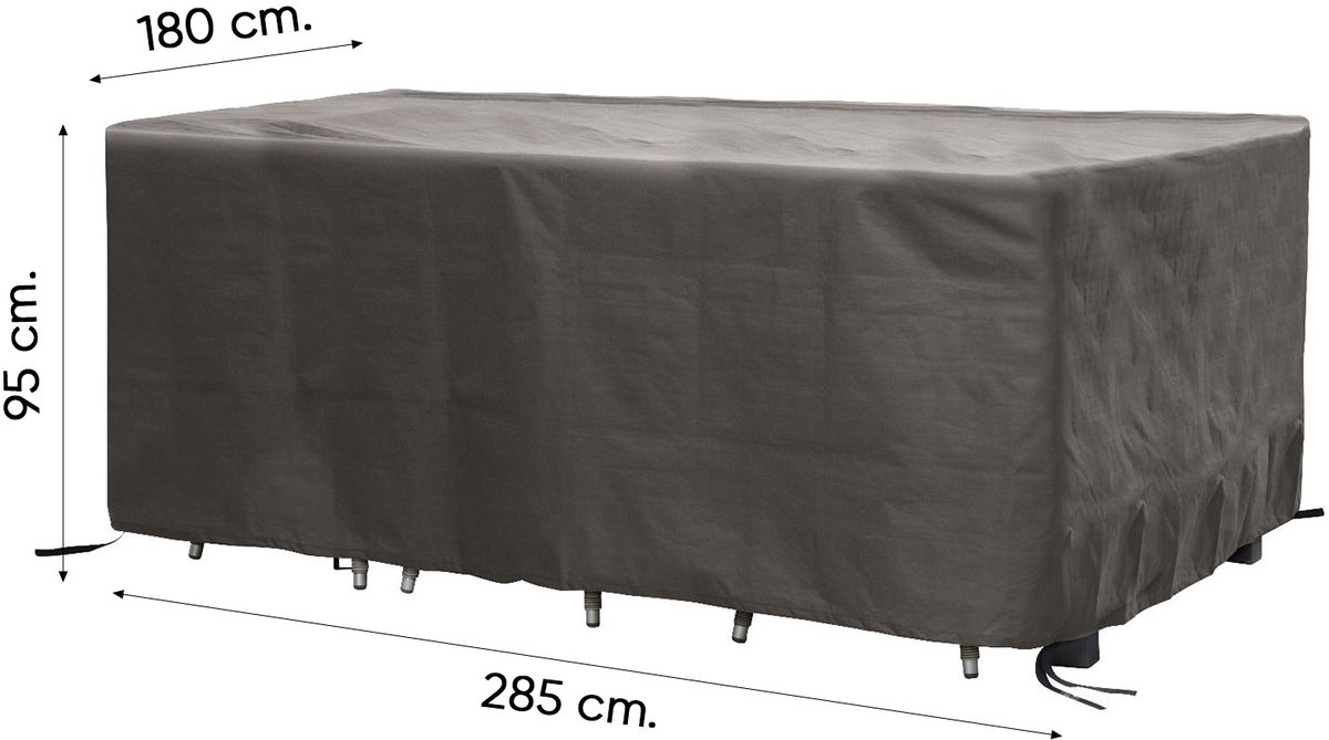 Winza Outdoor Covers - Premium - beschermhoes tuinset XL - Afmeting : 285x180x95 cm