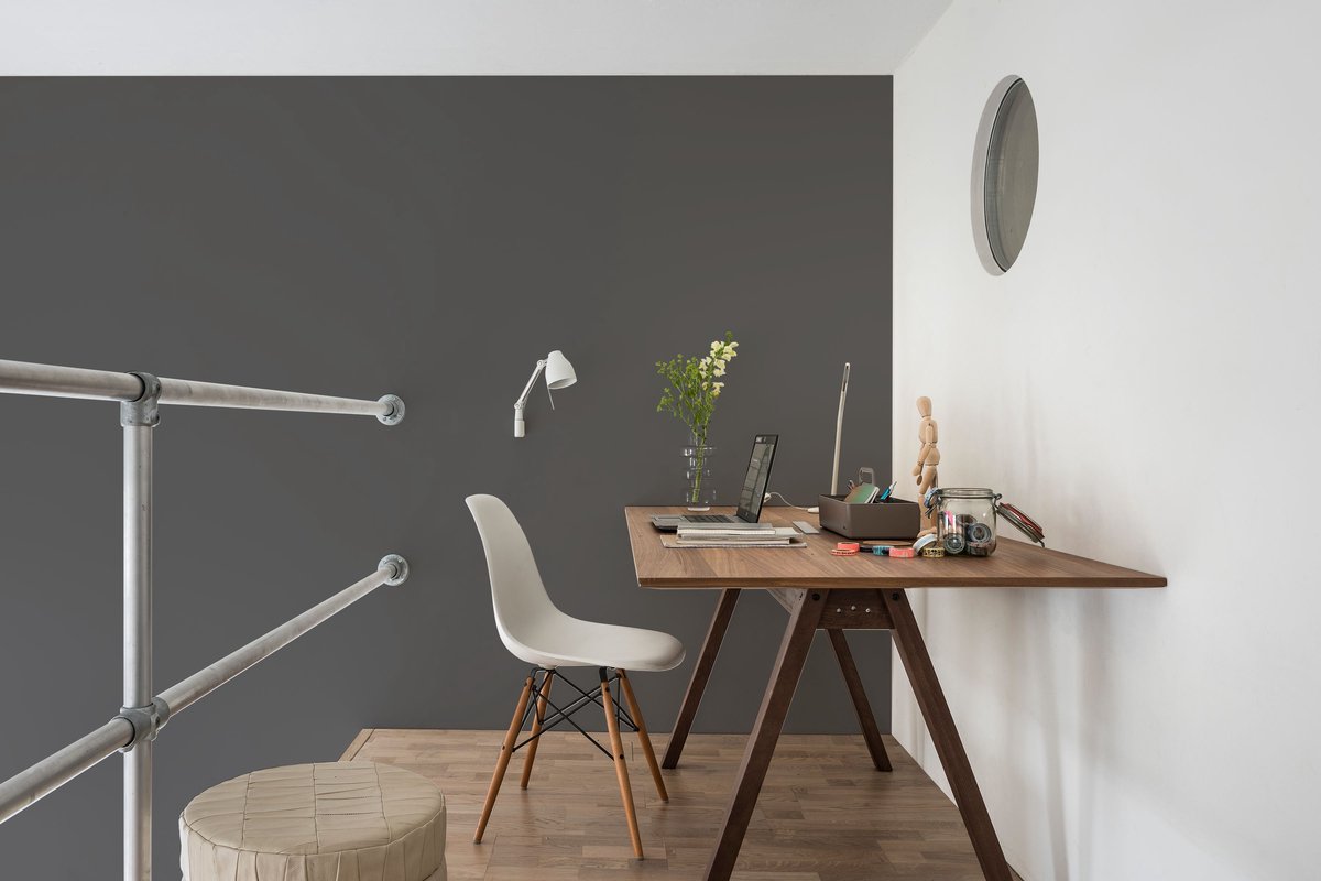 Flexa - Strak Op De Muur Binnen Mat - Antraciet - Mengverf - 1 L – foto 7