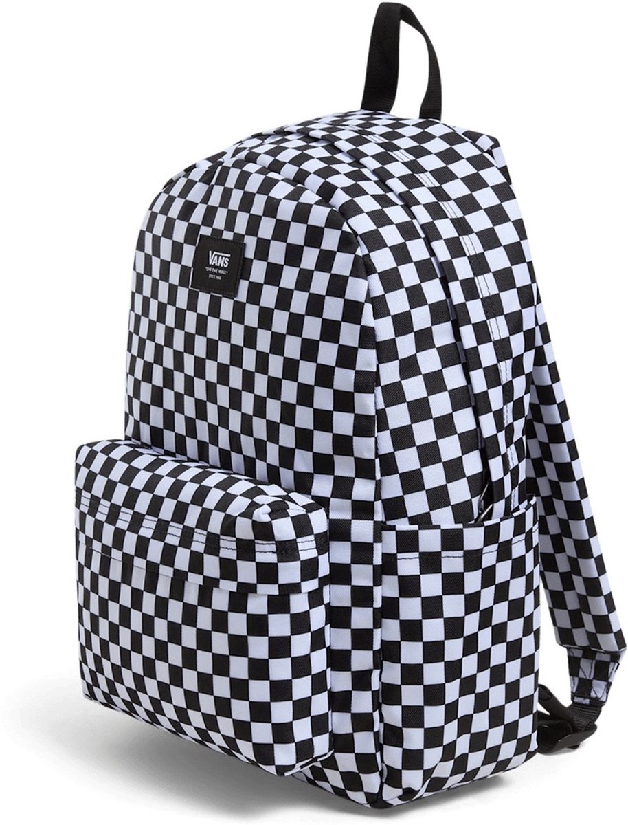 VANS Old Skool Grom Check Backpack Kinder Rugzak zwart – foto 5