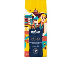 Lavazza Tales of Roma Koffiebonen - 6 x 250 gram - Koffie Blend van Robusta en Arabica Bonen - Intensiteit 8/10