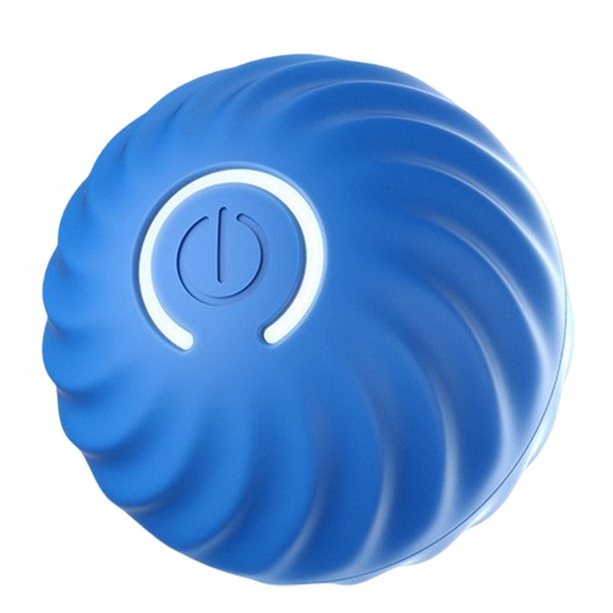 Peysaitr – Interactieve Springbal voor Honden – Slim Hondenspeelgoed – Duurzaam TPR – Oplaadbare Elektrische Speelbal – Voor Kleine en Middelgrote Honden – Blauw – 1 Stuk