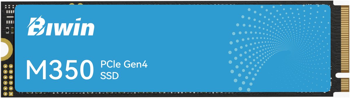 BIWIN M350 2TB Interne SSD – M.2 2280 NVMe – PCIe 4.0 – 5200 MB/s Lezen – 4800 MB/s Schrijven