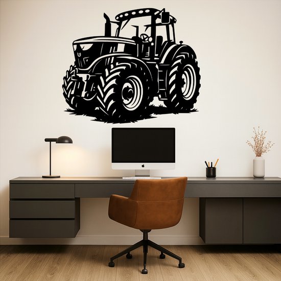 John Deere 6250R Wanddecoratie Hout – Tractor Muurdecoratie – Lasergesneden Landbouw Design – Compact Cadeau voor Boer & Tractorliefhebber – Schuur & Mancave Decor – 35 cm Breed