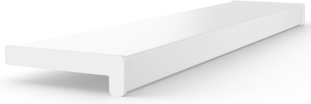 DQ-PP RAAMBOEK PVC - 15 cm x 80 cm - Wit - Vensterbank - voor Binnengebruik - Binnenvensterbank - Binnen - Per meter - Woonkamer - Decoratie - Kunststof