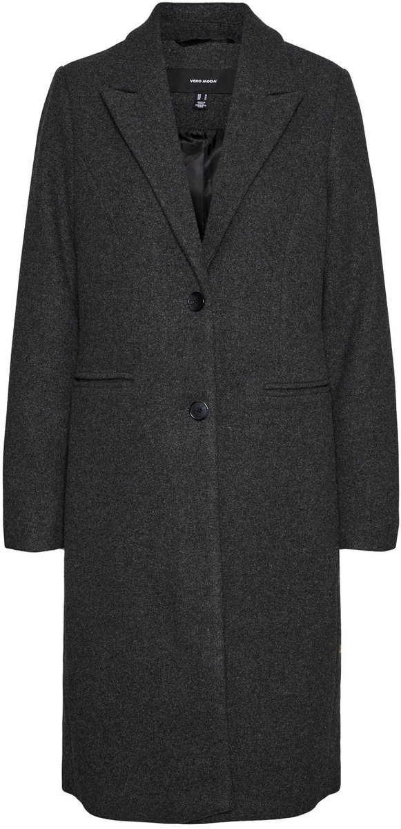 Vero Moda Jas Vmblaza Long Coat Ga Boo 10267495 Syrah Dames Maat