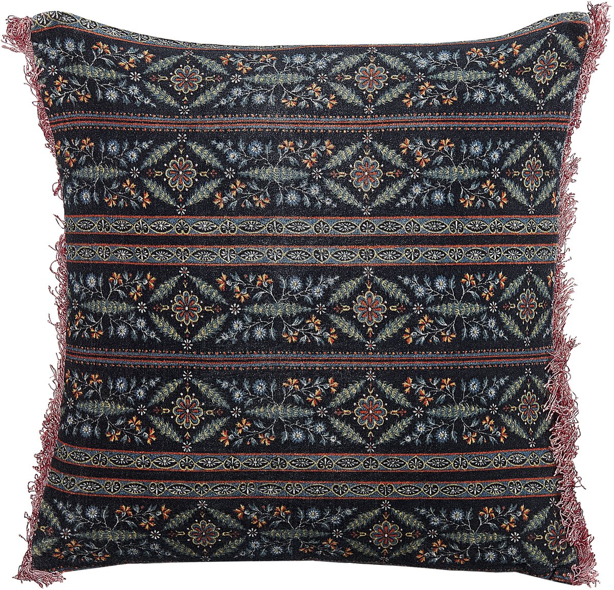 Beliani RUTA - Sierkussen - Multicolor - 45 x 45 cm - Fluweel Meerkleurig