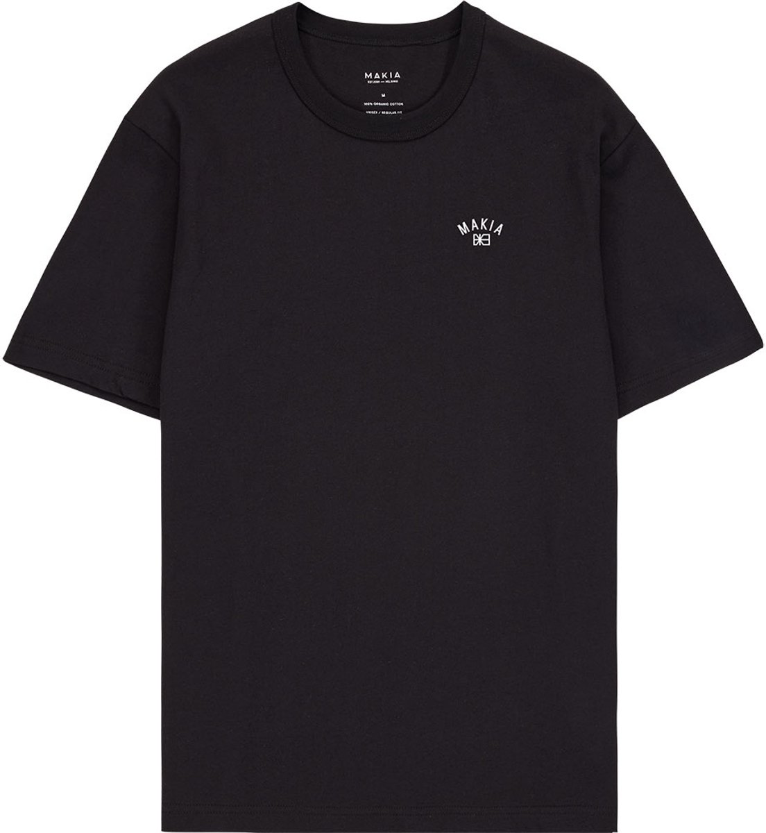 Makia Cove T-shirt Met Korte Mouwen Zwart XL Man