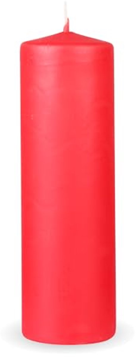 Lange brandduur stompkaarsen Ø7 x 20 cm - ongeparfumeerde kaarsen voor sfeervolle verlichting