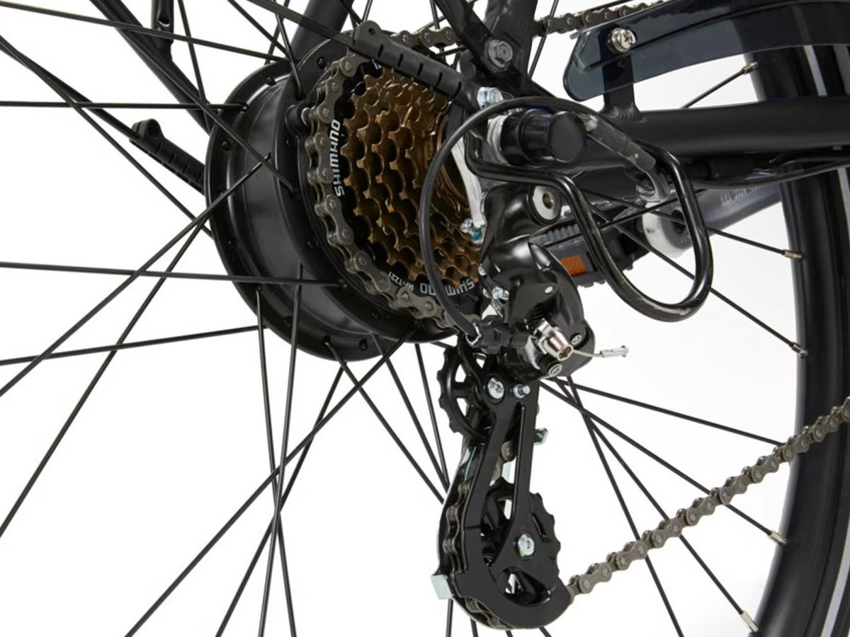 UrbanMove city ebike 13Ah 28 inch zwart thumbnail 3