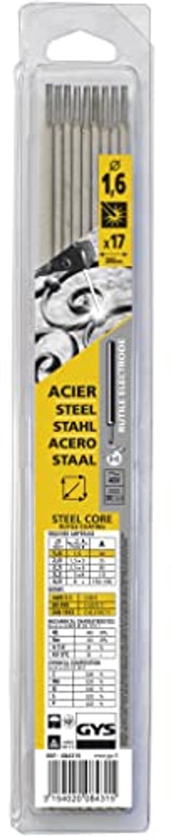 Rutile Tafelelektroden voor Staal - 0,2 x 30 cm - Universele Las Elektrode