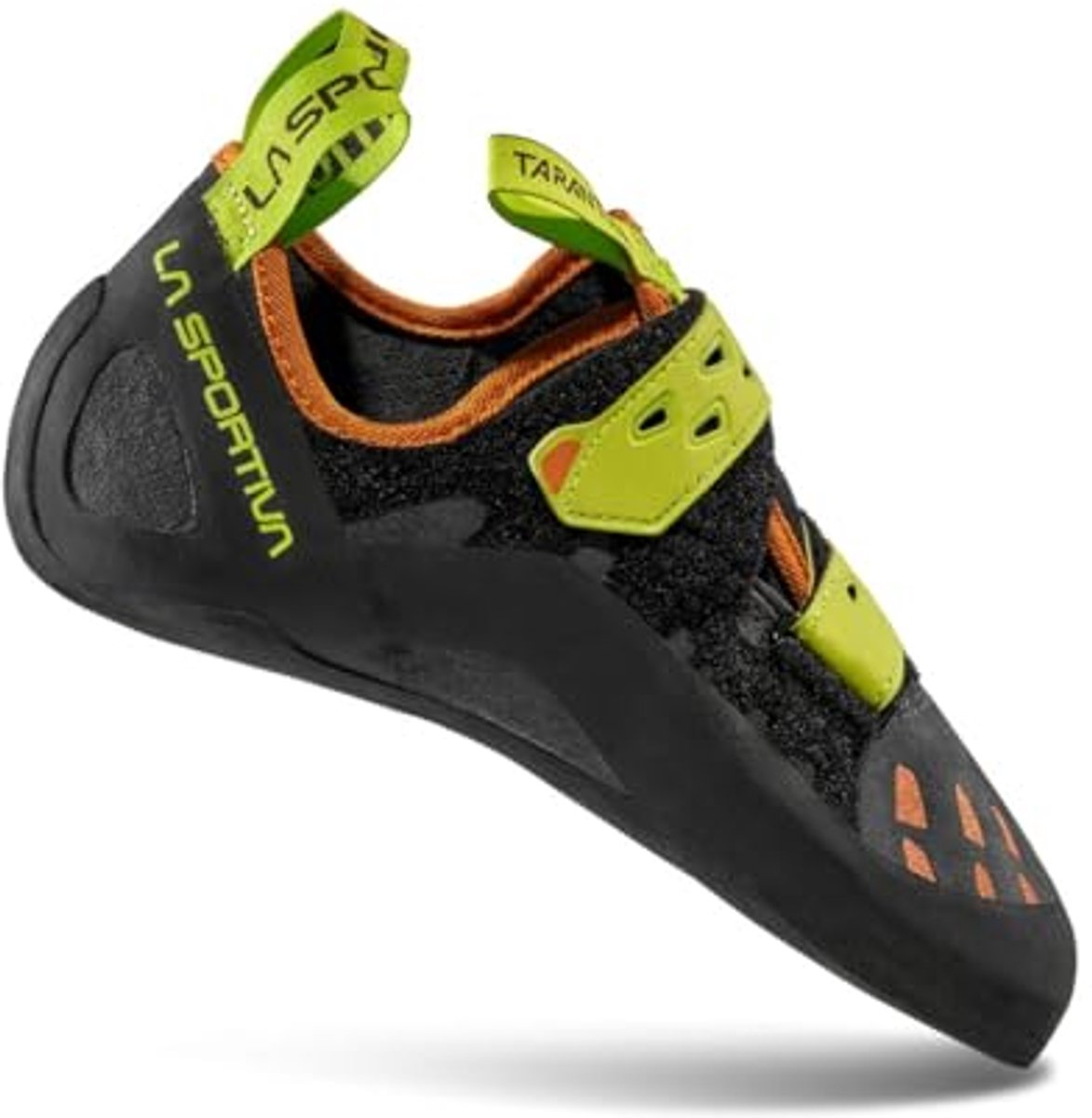 Klimschoenen voor Dames - Olijf/Neon