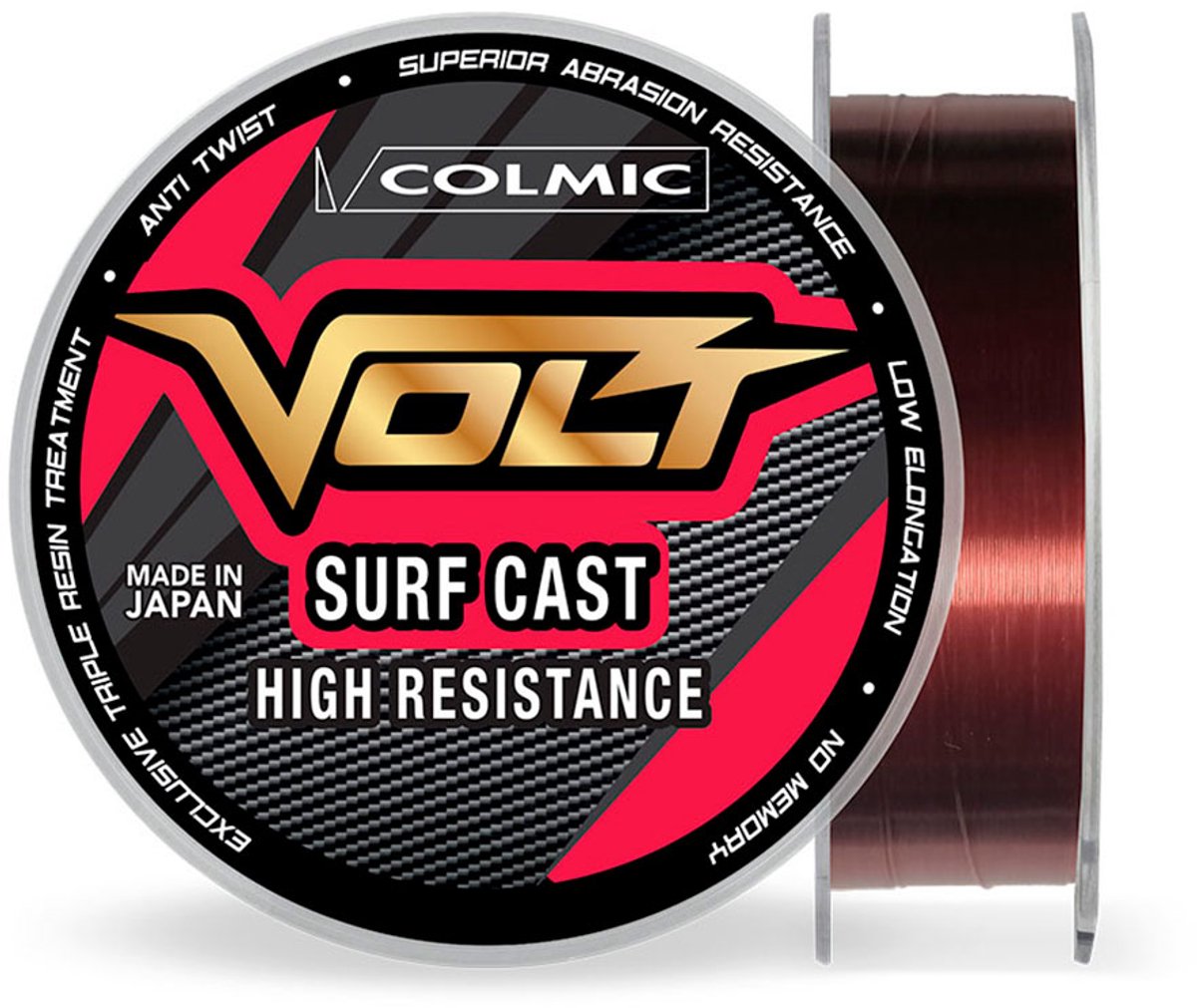 Colmic Volt Surf Cast Monofilament 2000 M Zilver 0.128 mm