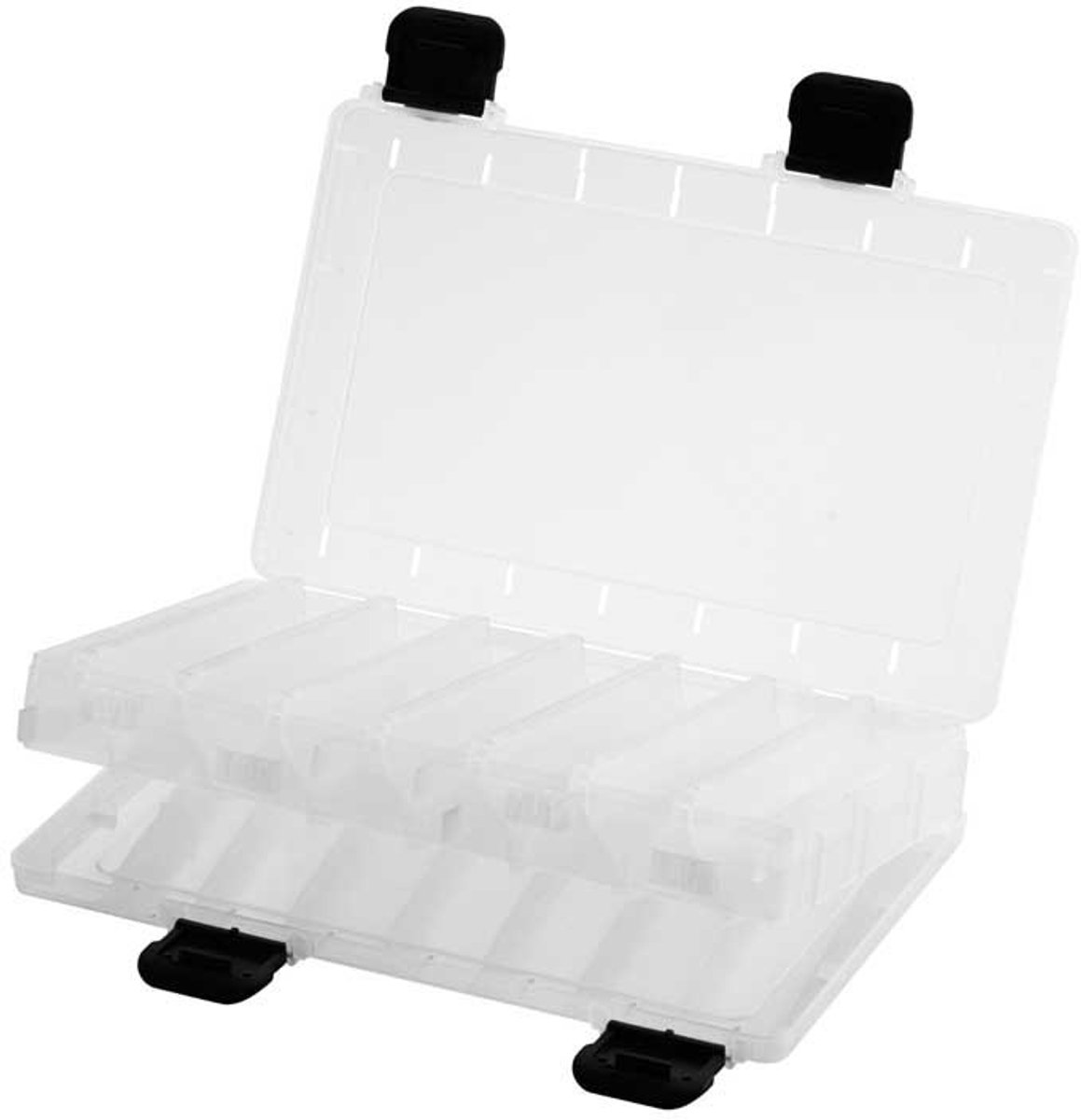 Kali Kunnan 14 Compartments Lokdoos Transparant