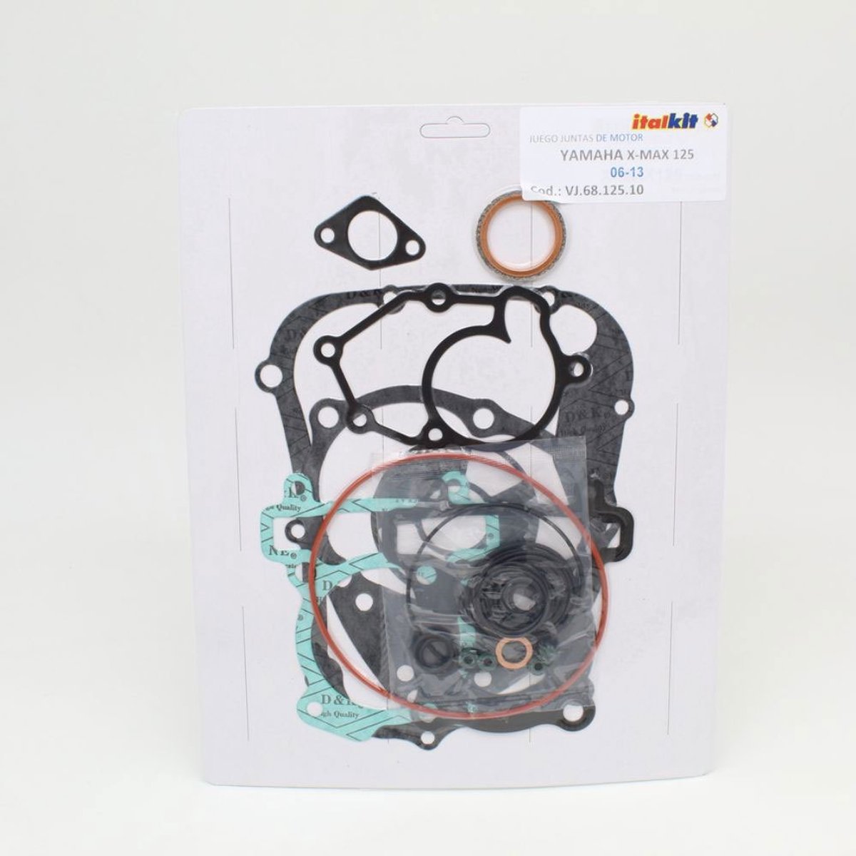 Italkit Yamaha 125 X-max/x-city Complete Pakkingset Zilver