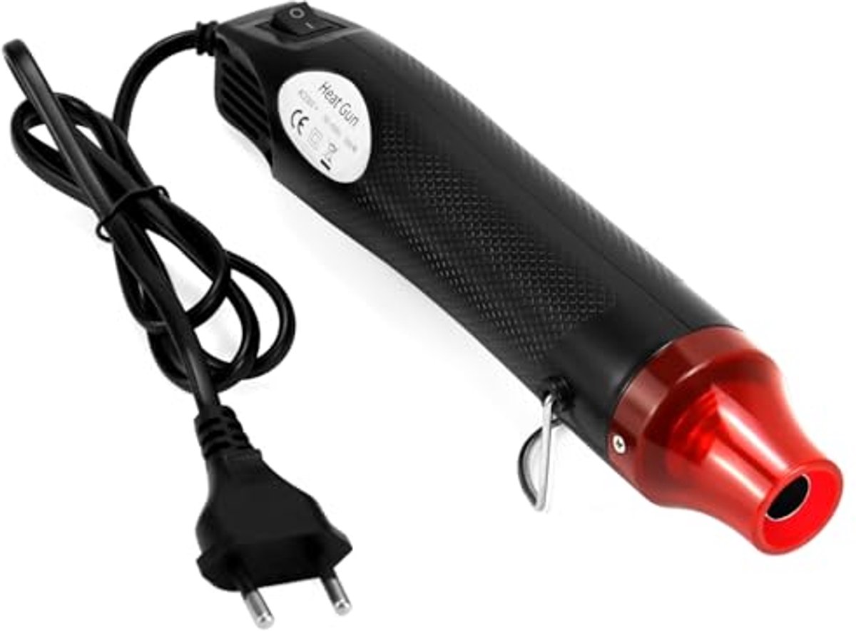 Mini heteluchtpistool 220V 300W - Draagbare heteluchtdroger voor krimpkous, embossing, drogen van verf en papier