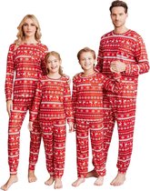 EazyPeezy Kerstpyjama voor het hele gezin - Gerecycled katoen - Mannen XL