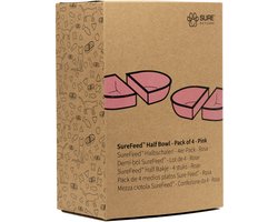 Surefeed Half Bakje - Kattenvoerbak - Pink