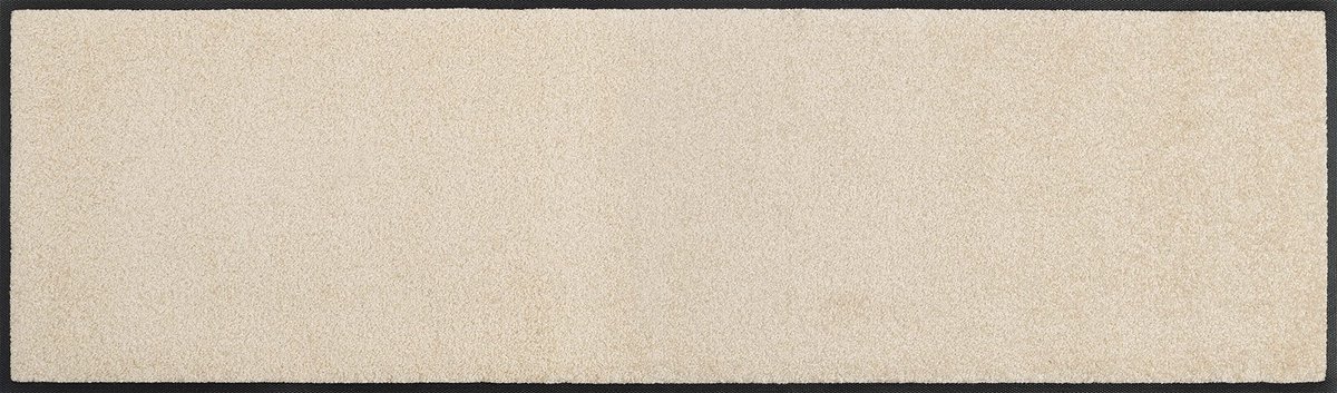 Ibenzoa Wasbare antislip deurmat voor binnen en buiten gebruik, 35x120 cm Champagne