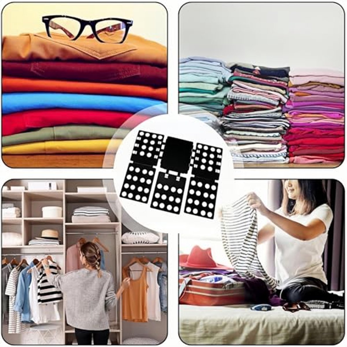Vouwplank voor Kleding - Praktische Wasserij Plank