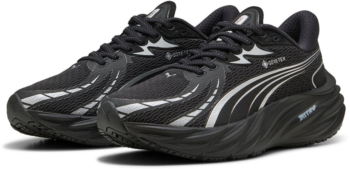 Puma Velocity Nitro™ 4 Gore-tex® Hardloopschoenen 1/2 Vrouw Zilver