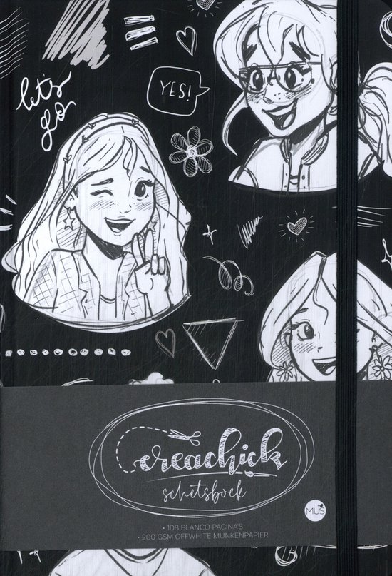 CreaChick Schetsboek