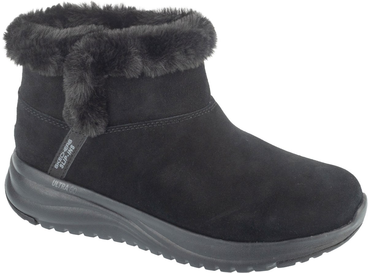 Skechers Slip-Ins: On-The-Go Stellar Daphne Vrouwen Laarzen Zwart