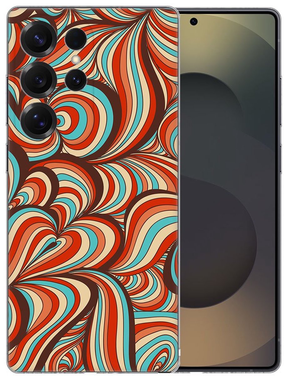 TPU Hoesje Samsung Galaxy S25 Ultra - Retro Backcover