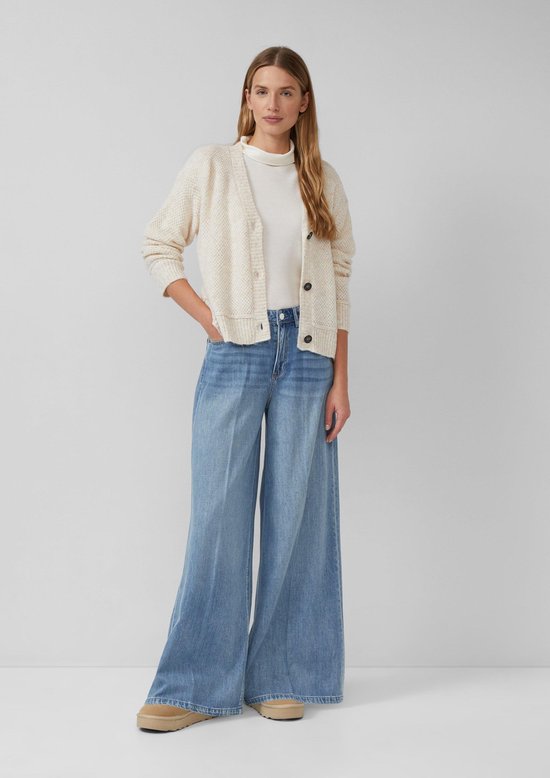 S.Oliver 2150033 Jeans Bambina 53Z2 – Vita Elastica Regolabile, Colore Denim Effetto Usato, Taglia 140 Cm