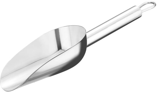 Bar Up - Serie - Stalen Schop voor IJs - 0.36L - Zilverkleurig — afbeelding 2