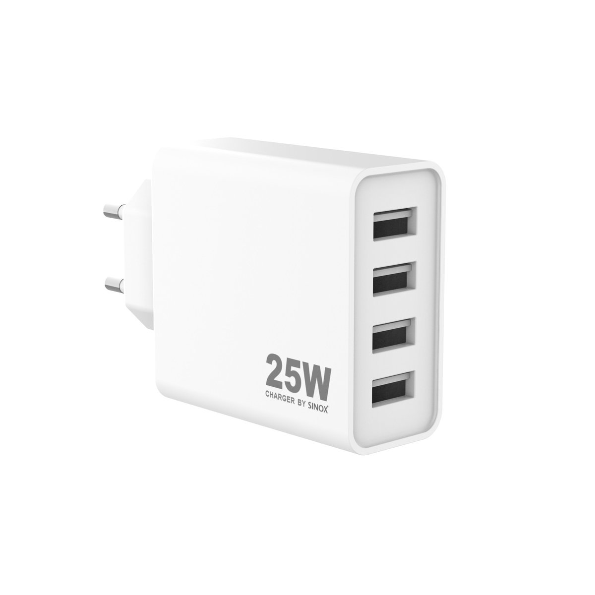 Sinox - MOBILITY POWER - Lichtnetadapter 4xUSB-A 25W