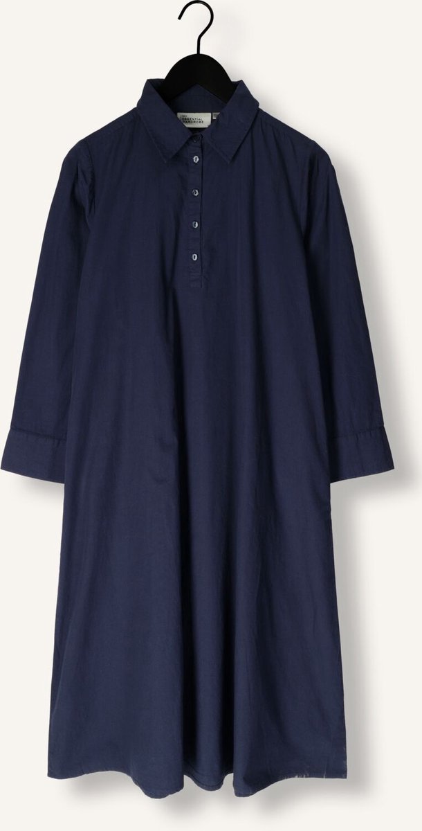 My Essential Wardrobe Sunnamw Long Dress Dames - Jurk - Donkerblauw - Maat 36