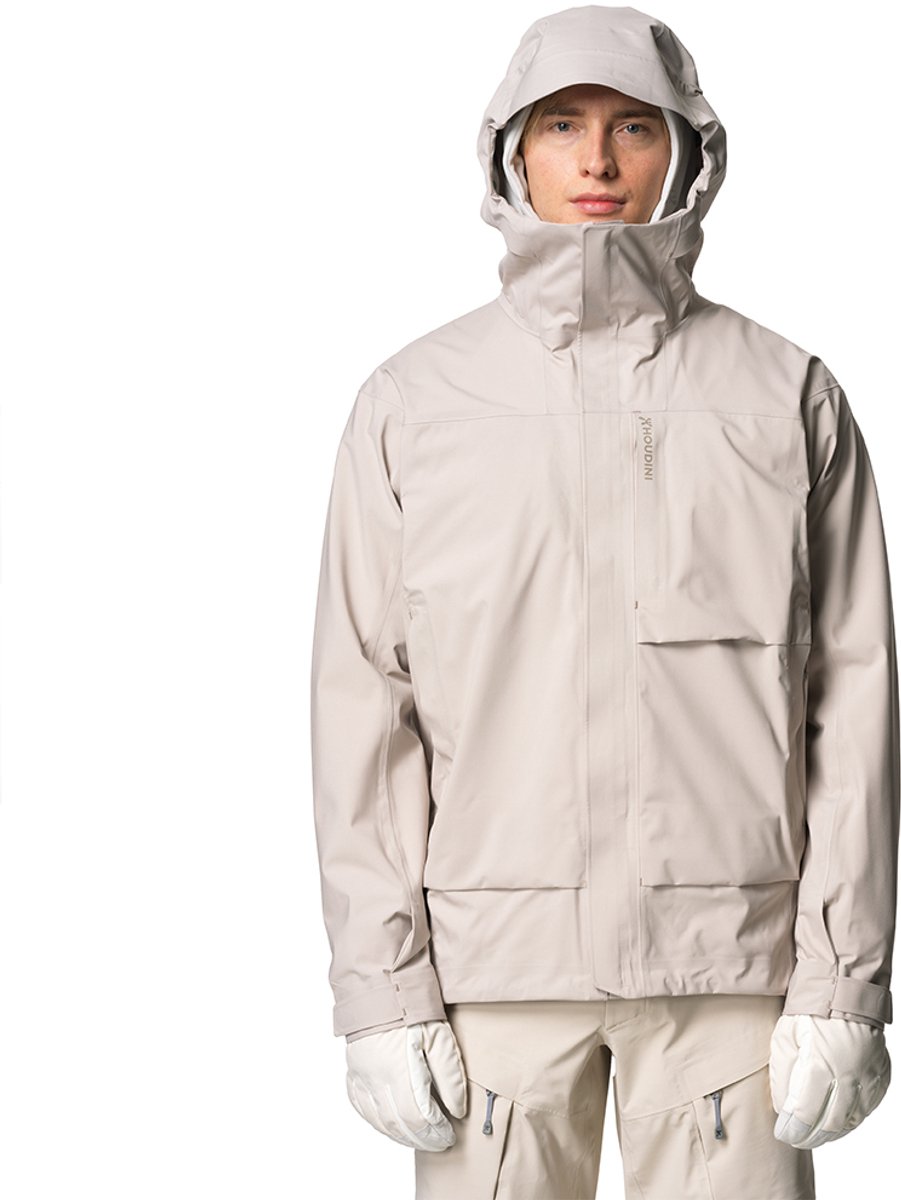 Houdini Rollercoaster Jas Beige XL Man