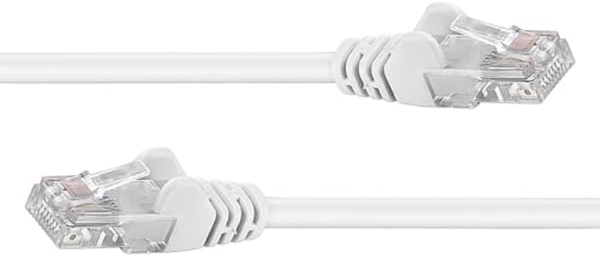 Netwerkkabel CAT5e, UTP, Flexibele RJ45 Ethernet Kabel 10m - 1 Gbit/s, Koperen Kabel