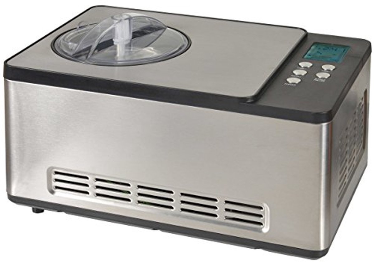 Ijsmachine 1.65L - 150W voor Sorbet en Yoghurtijs