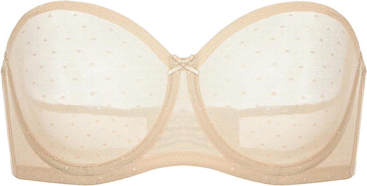 Allecto plus - Strapless BH voor Vrouwen met Kant en Wired Ontwerp - Sexy en Transparant - Grote Maten - Comfortabel en Modieus