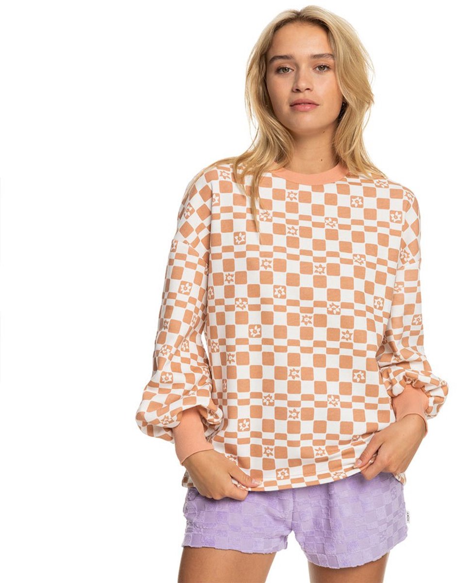 Roxy Kindred Souls Sweatshirt M Vrouw Wit