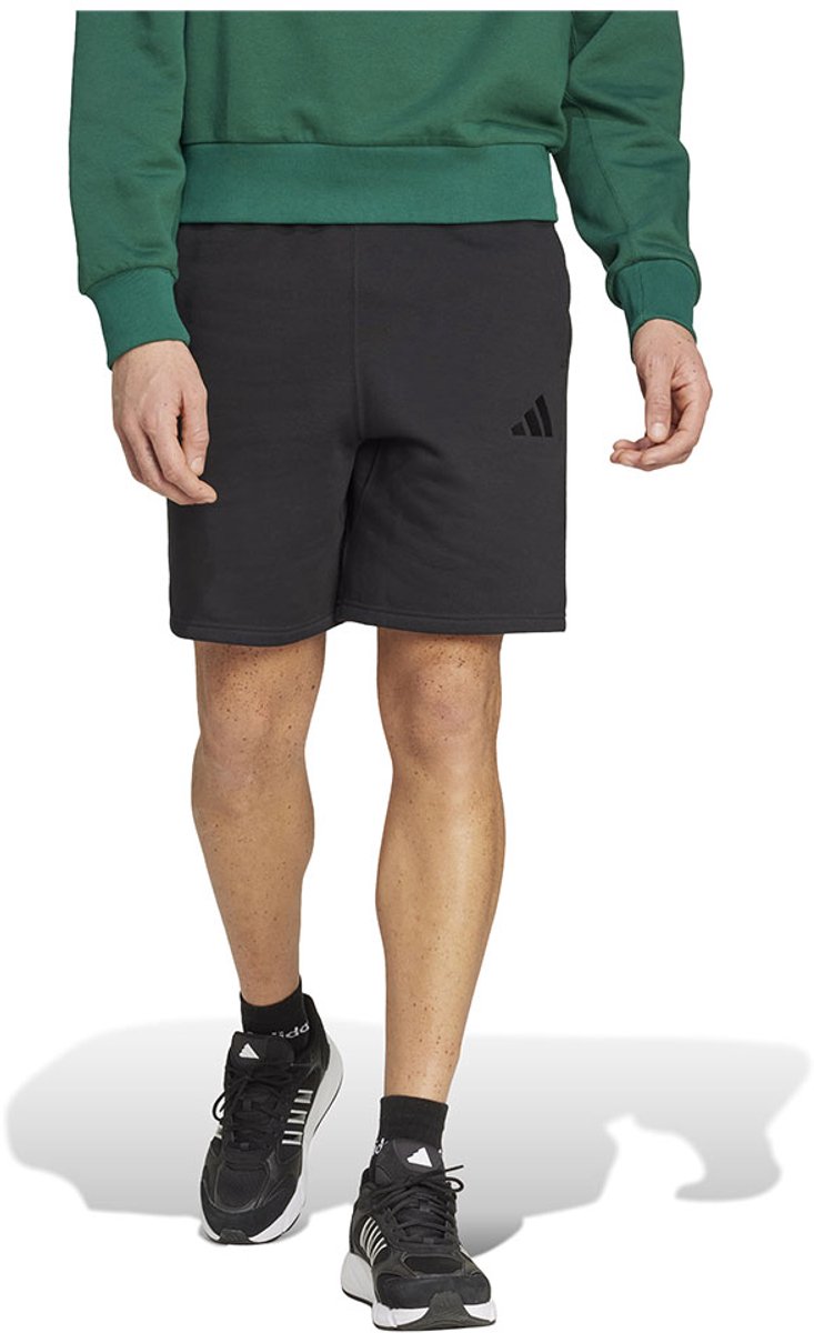 Adidas All Szn Fleece Korte Broek Regular Man Zwart